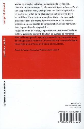 Quatrième de couverture de « La femme comestible »