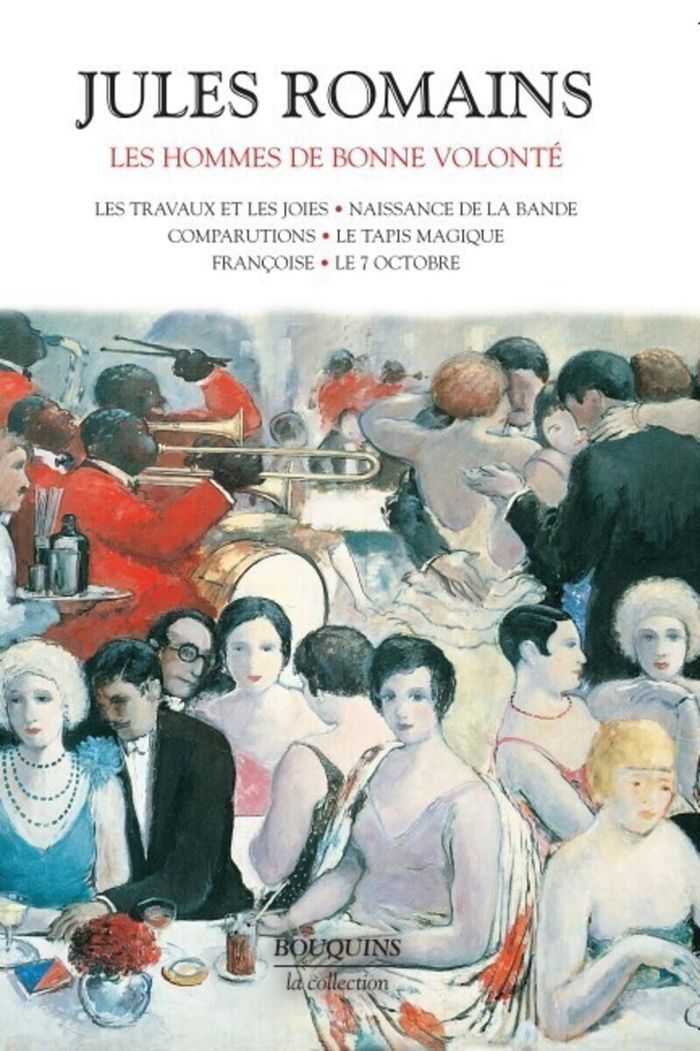 Couverture du livre « LES HOMMES DE BONNE VOLONTE - TOME 4 - NE - TOME 4 - VOL04 » de Jules Romains, librairie Les Contes Infusés à Corte