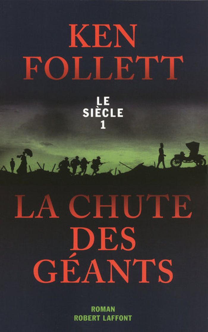 Couverture du livre « La chute des géants : roman » de Ken Follett, librairie Les Contes Infusés à Corte