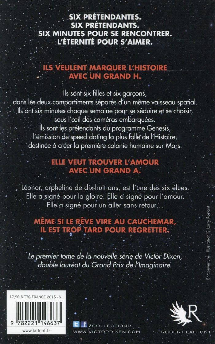 Quatrième de couverture de « Phobos : roman »