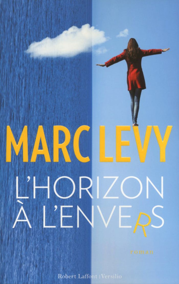 Couverture du livre « L'horizon à l'envers : roman » de Marc Lévy, librairie Les Contes Infusés à Corte