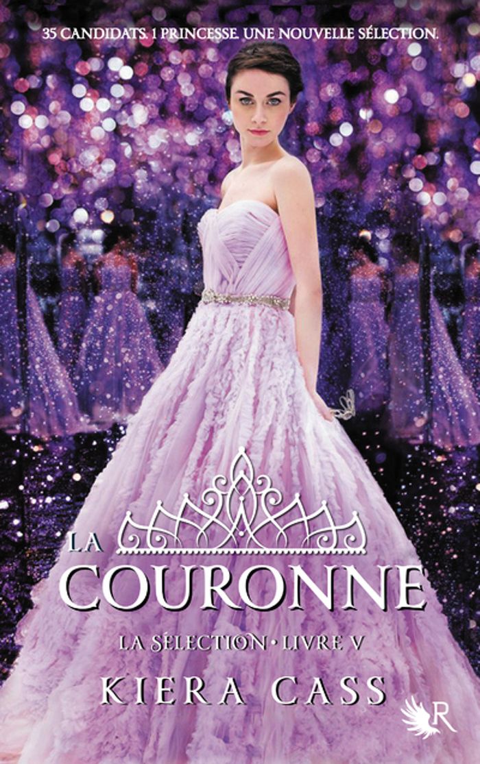 Couverture du livre « La couronne : roman » de Kiera Cass, librairie Les Contes Infusés à Corte