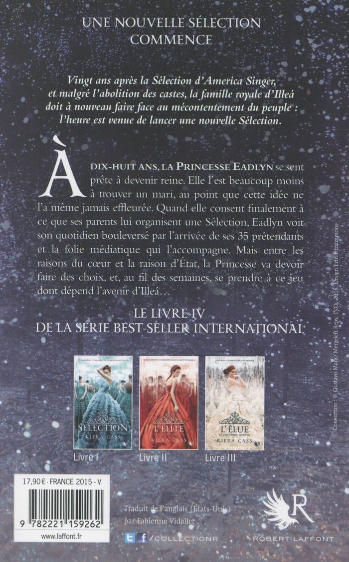 Quatrième de couverture de « L'héritière : roman »