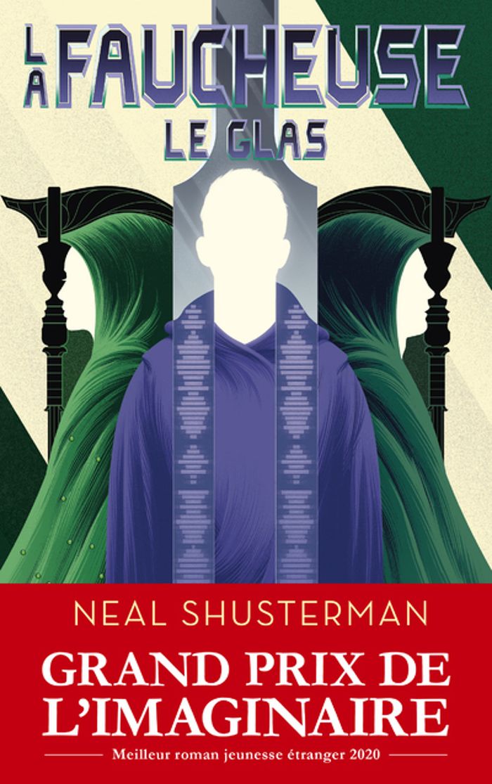 Couverture du livre « Le glas : roman » de Neal Shusterman, librairie Les Contes Infusés à Corte