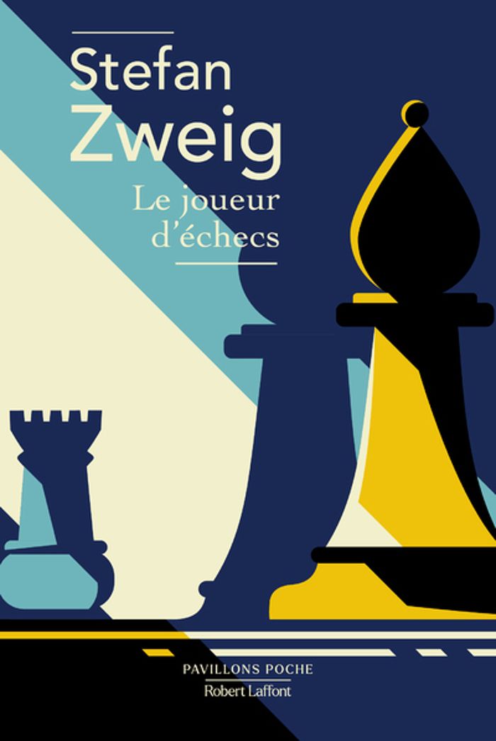 Couverture du livre « Le joueur d'échecs » de Stefan Zweig, librairie Les Contes Infusés à Corte
