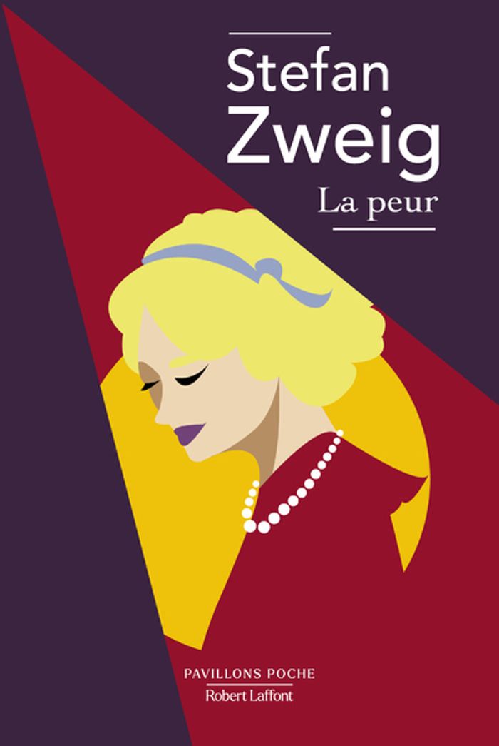 Couverture du livre « La peur » de Stefan Zweig, librairie Les Contes Infusés à Corte