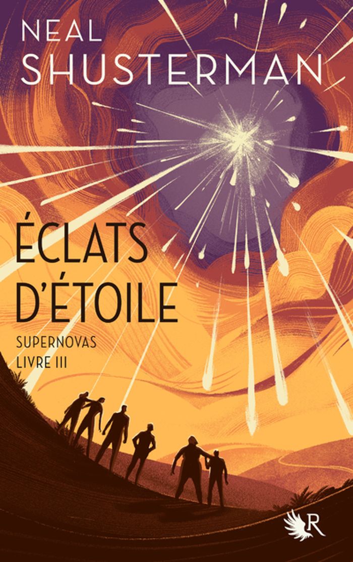 Couverture du livre « Supernova » de Neal Shusterman, librairie Les Contes Infusés à Corte