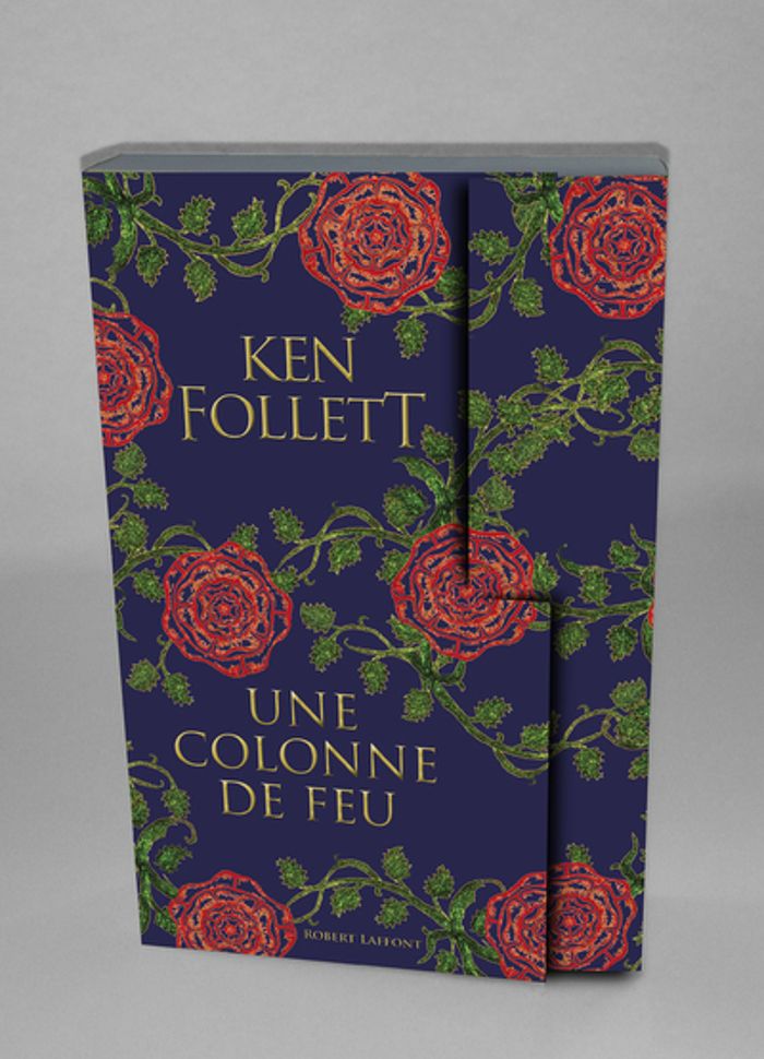 Couverture du livre « Une colonne de feu : roman », librairie Les Contes Infusés à Corte