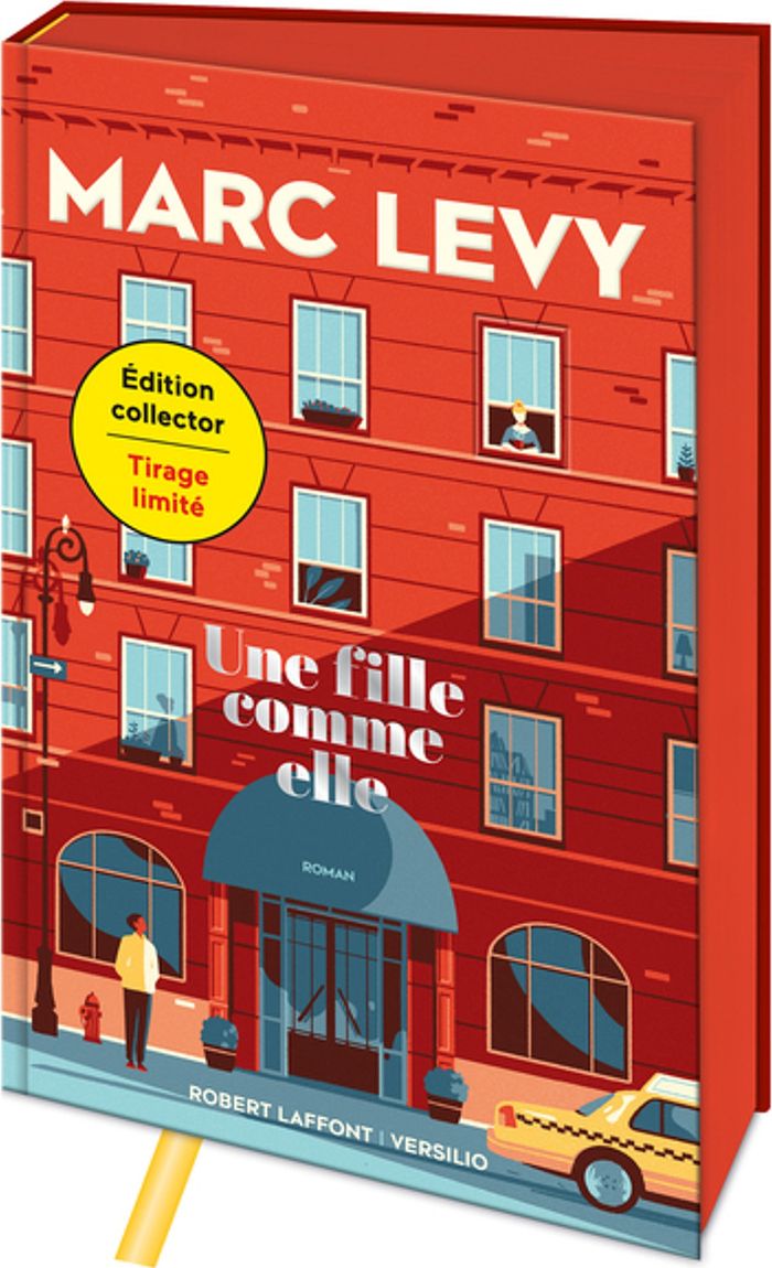 Couverture du livre « Une fille comme elle : roman » de Marc Lévy, librairie Les Contes Infusés à Corte