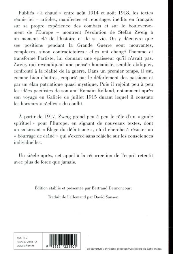 Quatrième de couverture de « Seuls les vivants créent le monde »