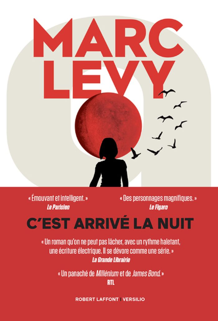 Couverture du livre « C'est arrivé la nuit : roman » de Marc Lévy, librairie Les Contes Infusés à Corte