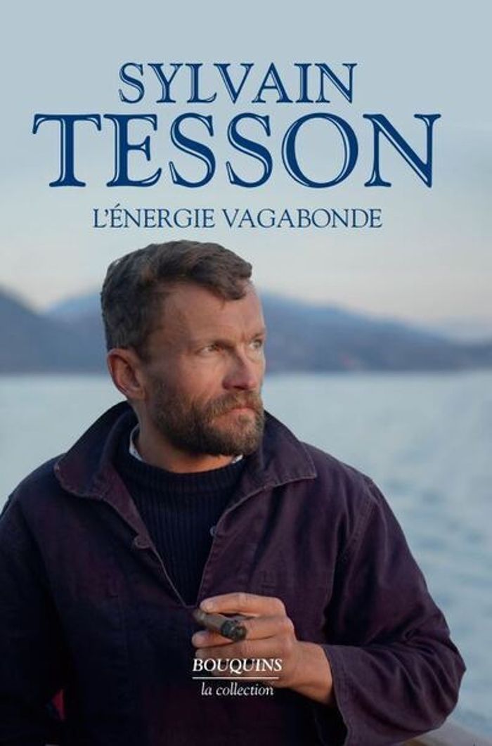 Couverture du livre « L'énergie vagabonde » de Sylvain Tesson, librairie Les Contes Infusés à Corte