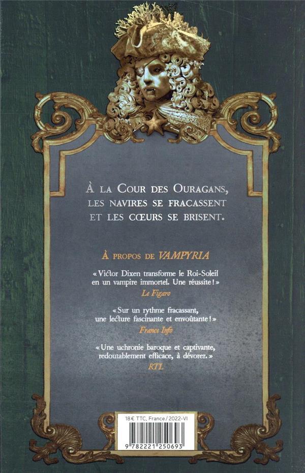 Quatrième de couverture de « La cour des ouragans »