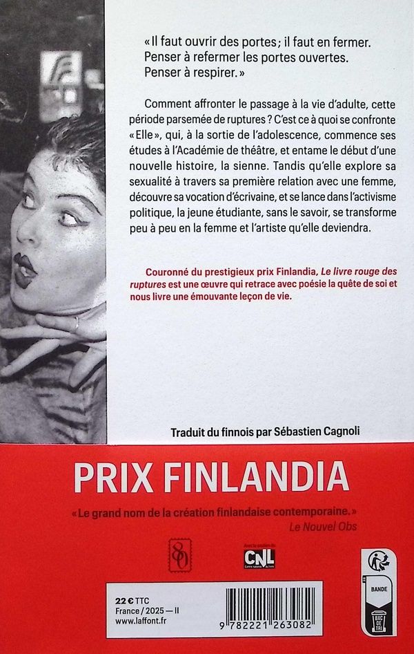 Quatrième de couverture de « Le livre rouge des ruptures : roman »