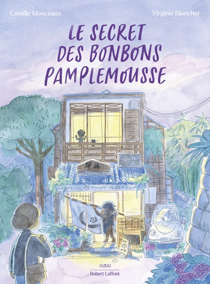 Couverture du livre « Le secret des bonbons pamplemousse », librairie Les Contes Infusés à Corte