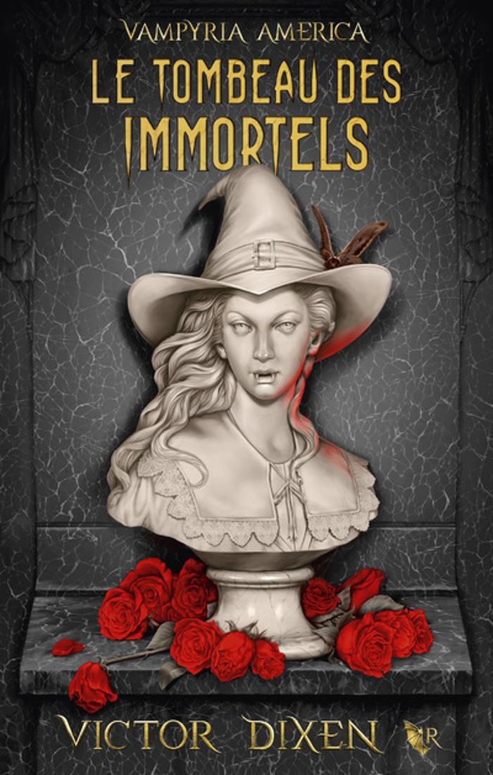 Couverture du livre « Le tombeau des immortels : vampyria america » de Victor Dixen, librairie Les Contes Infusés à Corte