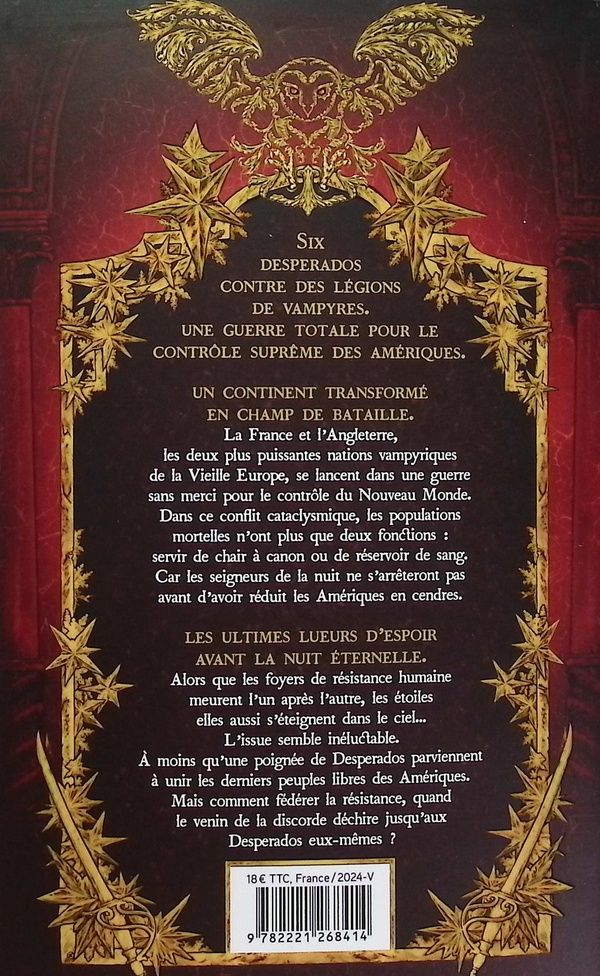 Quatrième de couverture de « Le tombeau des étoiles »