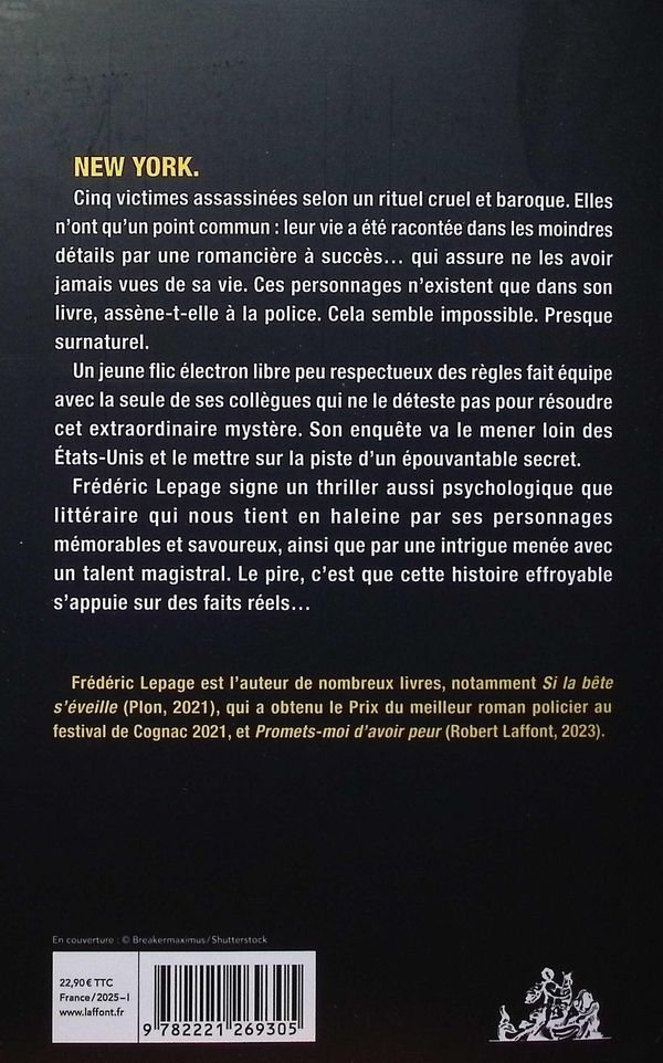 Quatrième de couverture de « Le livre des sacrifiés : roman »