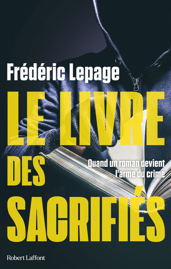 Couverture du livre « Le livre des sacrifiés : roman » de Frédéric Lepage, librairie Les Contes Infusés à Corte