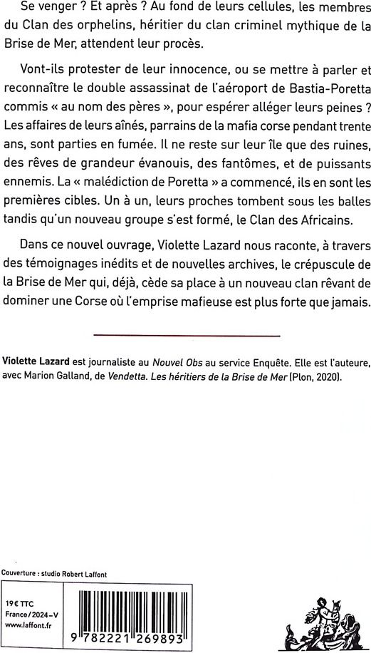 Quatrième de couverture de « LE CREPUSCULE DE LA BRISE DE MER »