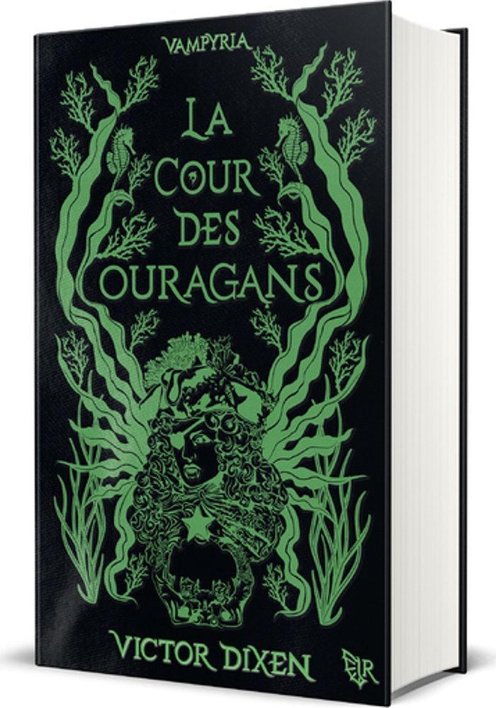 Couverture du livre « La cour des ouragans » de Victor Dixen, librairie Les Contes Infusés à Corte