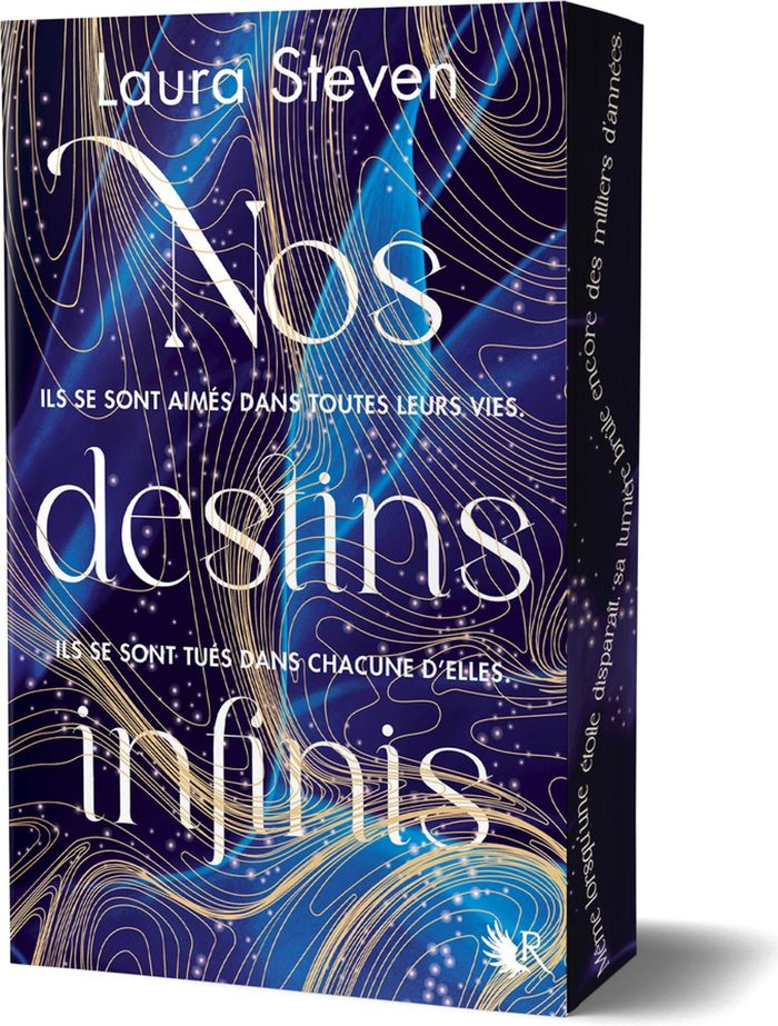 Couverture du livre « NOS DESTINS INFINIS », librairie Les Contes Infusés à Corte