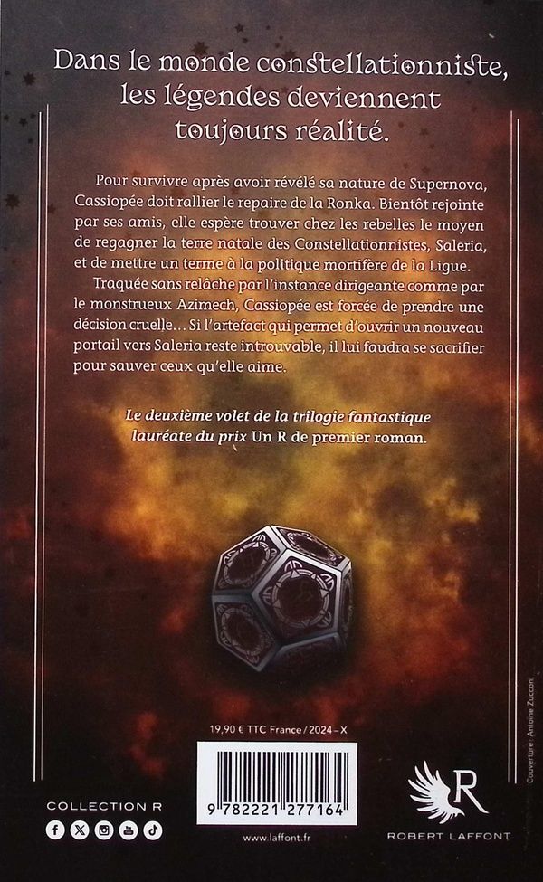 Quatrième de couverture de « SUPERNOVA - LIVRE 2 L'ARTEFACT DU ZODIAQUE - VOL02 »
