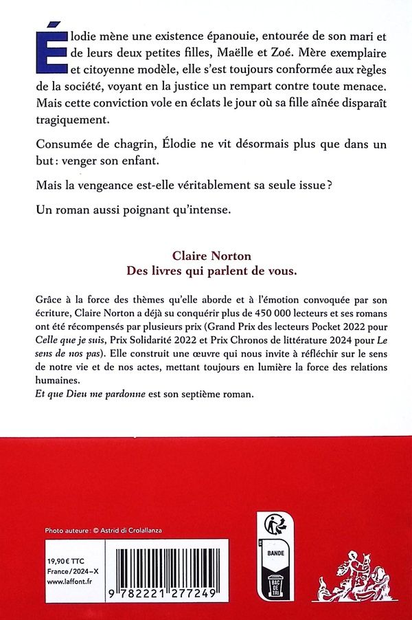 Quatrième de couverture de « Et que Dieu me pardonne : roman »