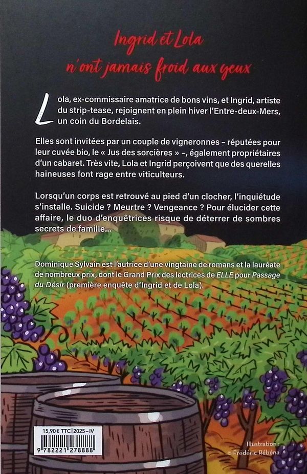 Quatrième de couverture de « Le vin des sorcières »