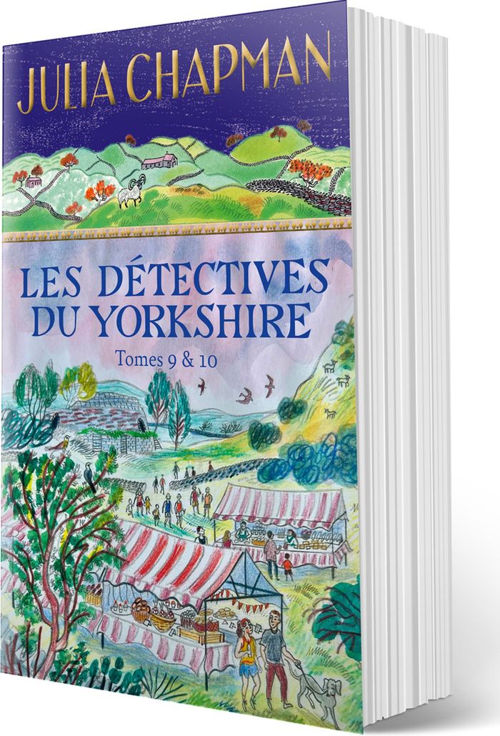 Couverture du livre « Les détectives du Yorkshire » de Julia Chapman, librairie Les Contes Infusés à Corte