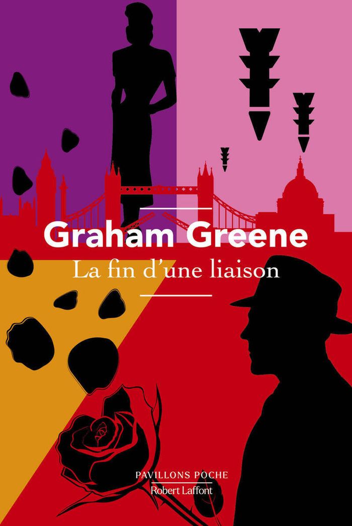 Couverture du livre « La fin d'une liaison » de Graham Greene, librairie Les Contes Infusés à Corte