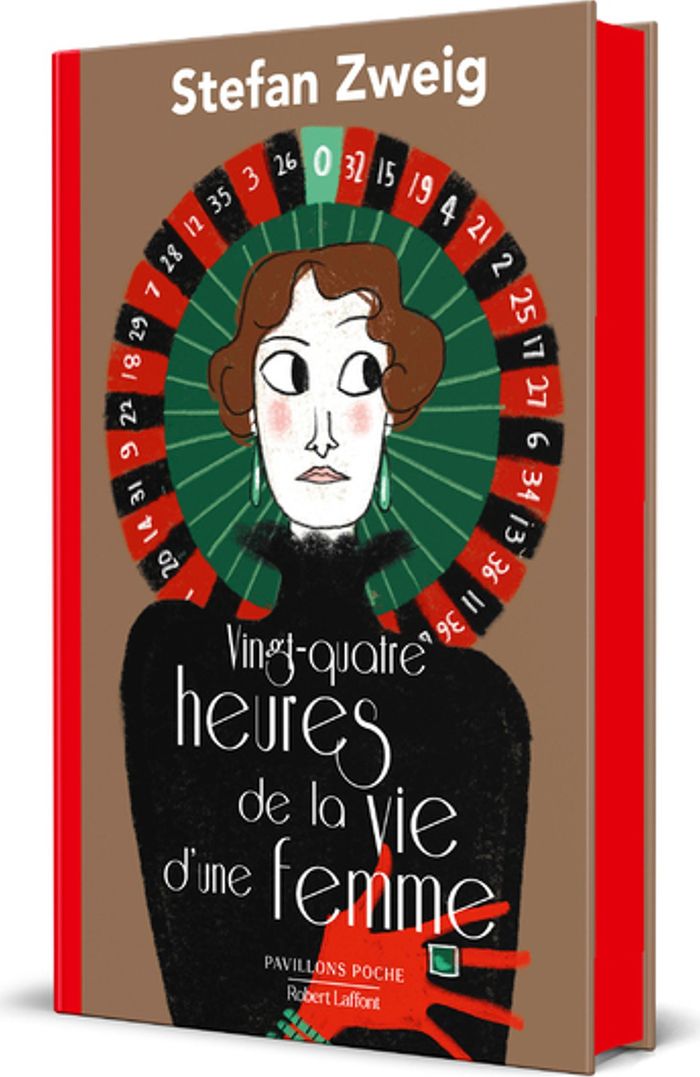 Couverture du livre « Vingt-quatre heures de la vie d'une femme » de Stefan Zweig, librairie Les Contes Infusés à Corte