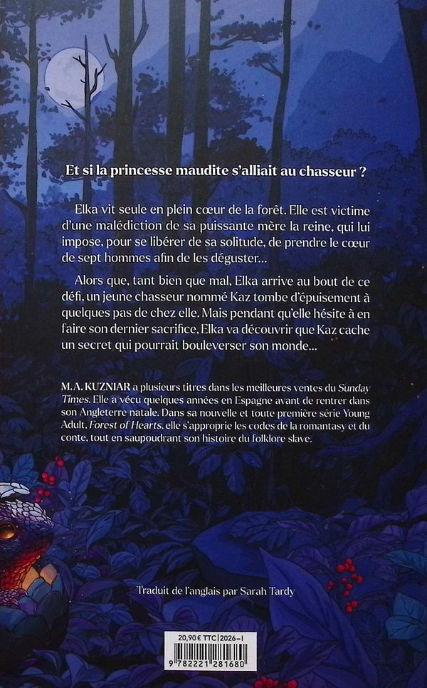 Quatrième de couverture de « Forest of hearts »