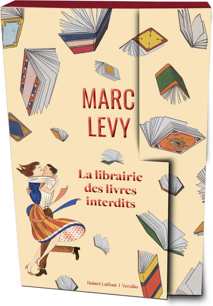 Couverture du livre « La Librairie des livres interdits » de Marc Lévy, librairie Les Contes Infusés à Corte