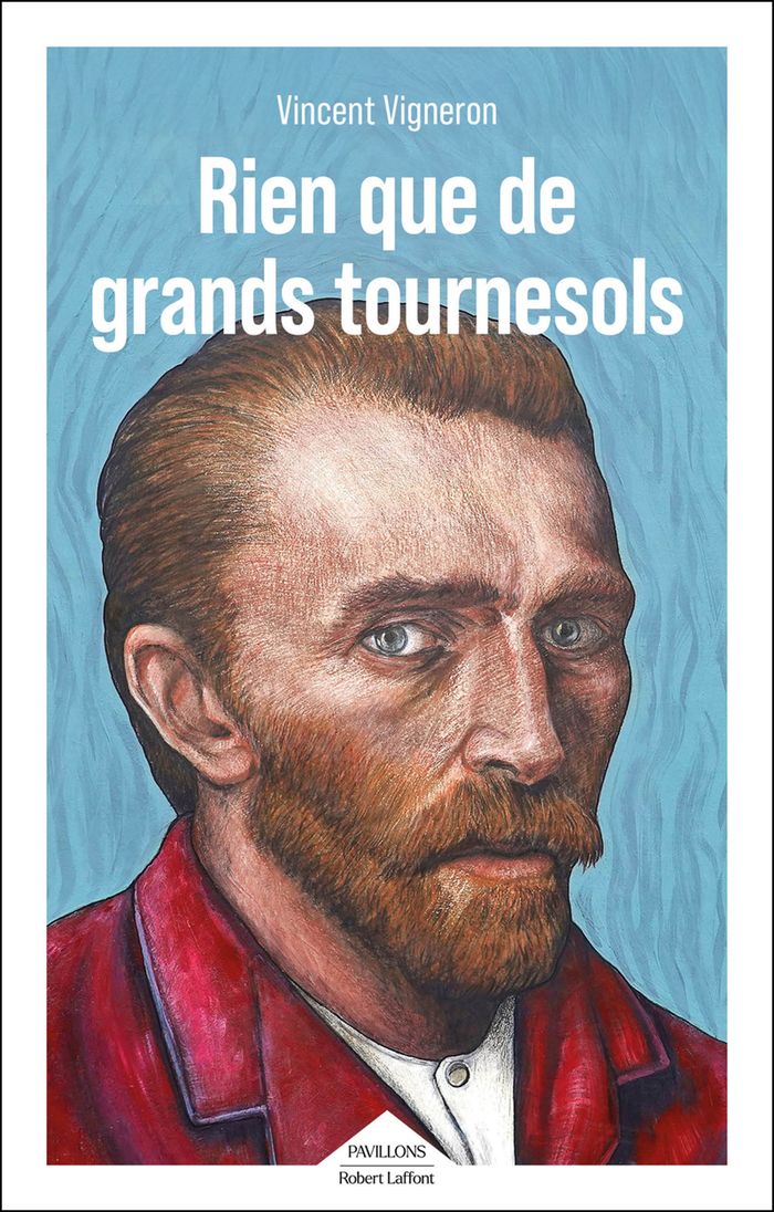 Couverture du livre « RIEN QUE DE GRANDS TOURNESOLS », librairie Les Contes Infusés à Corte