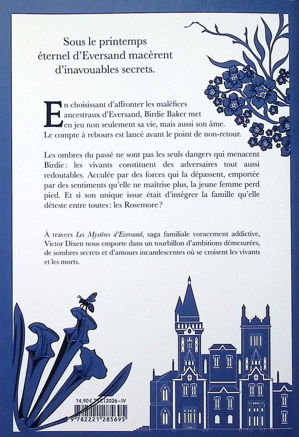 Quatrième de couverture de « LES MYSTERES D'EVERSAND - TOME 2 LA PROMISE - VOL02 »