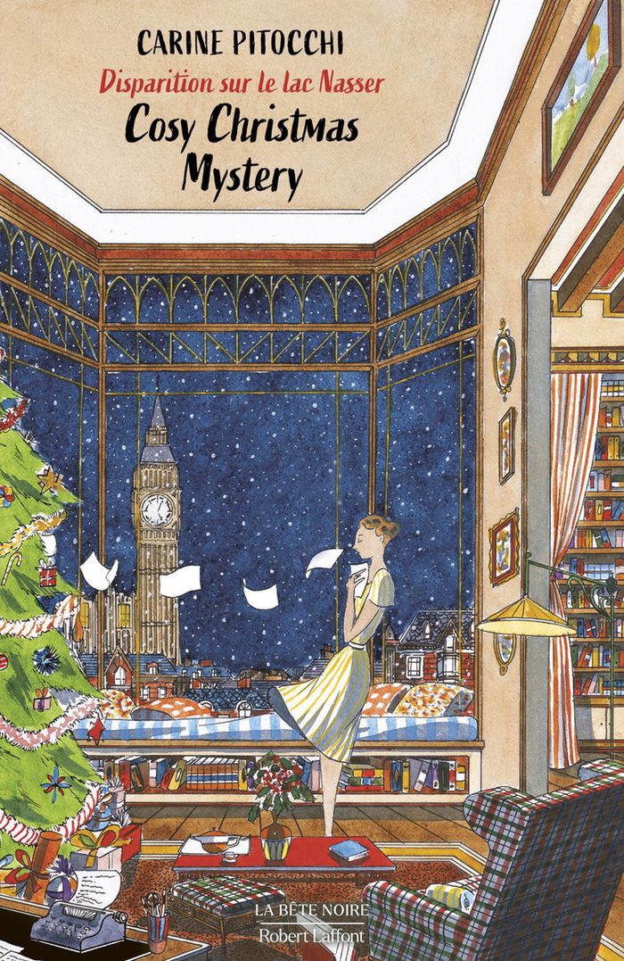 Couverture du livre « COSY CHRISTMAS MYSTERY - DISPARITION SUR LE LAC NASSER » de Carine Pitocchi, librairie Les Contes Infusés à Corte