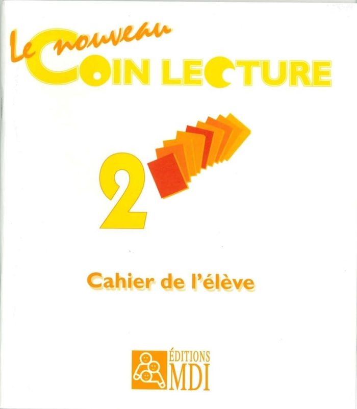 Couverture du livre « LE COIN LECTURE 2 - LOT DE 10 CAHIERS + 1 TABLEAU DE BORD », librairie Les Contes Infusés à Corte