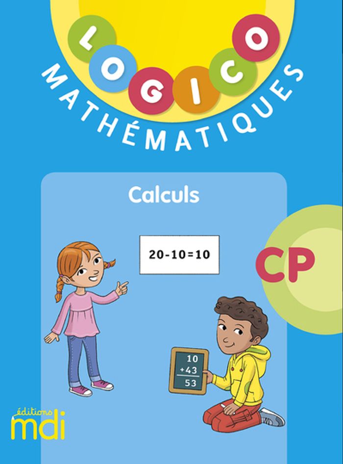 Couverture du livre « MDI LOGICO MATHEMATIQUES CP4 - 2019 » de Nadine Philipp, librairie Les Contes Infusés à Corte