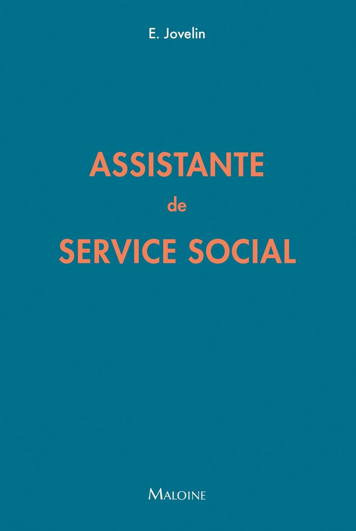 Couverture du livre « Assistante de service social » de Emmanuel Jovelin, librairie Les Contes Infusés à Corte