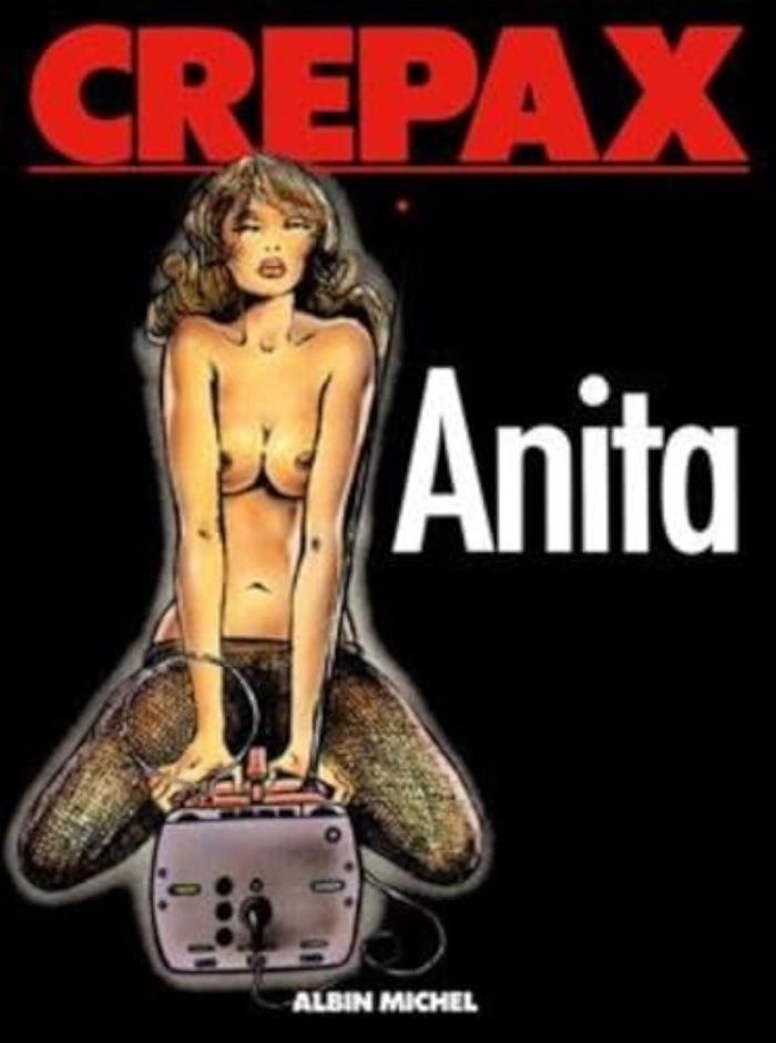 Couverture du livre « ANITA » de Guido Crepax, librairie Les Contes Infusés à Corte