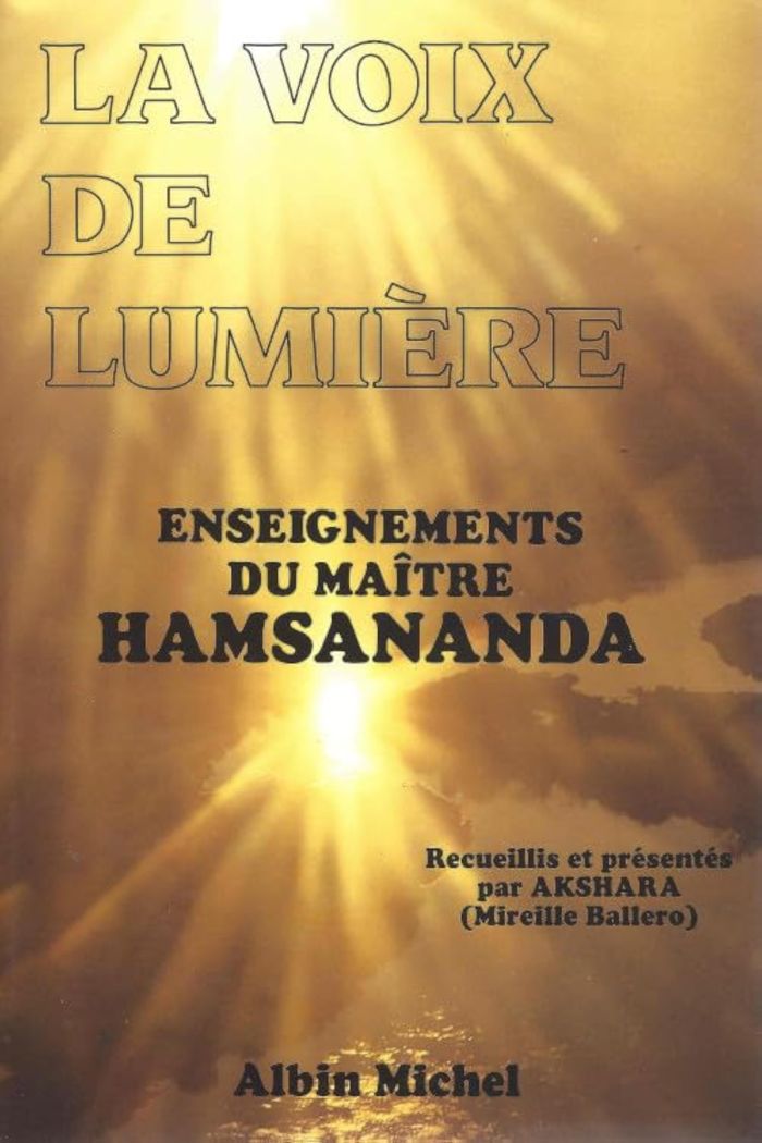 Couverture du livre « LA VOIX DE LUMIERE, ENSEIGNEMENT ORAL DE S. HAMSAH MANARAH » de S. Hamsah Manarah, librairie Les Contes Infusés à Corte