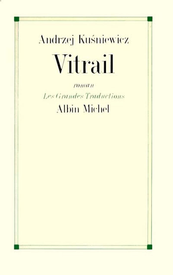 Couverture du livre « VITRAIL » de Dominique Autrand, librairie Les Contes Infusés à Corte