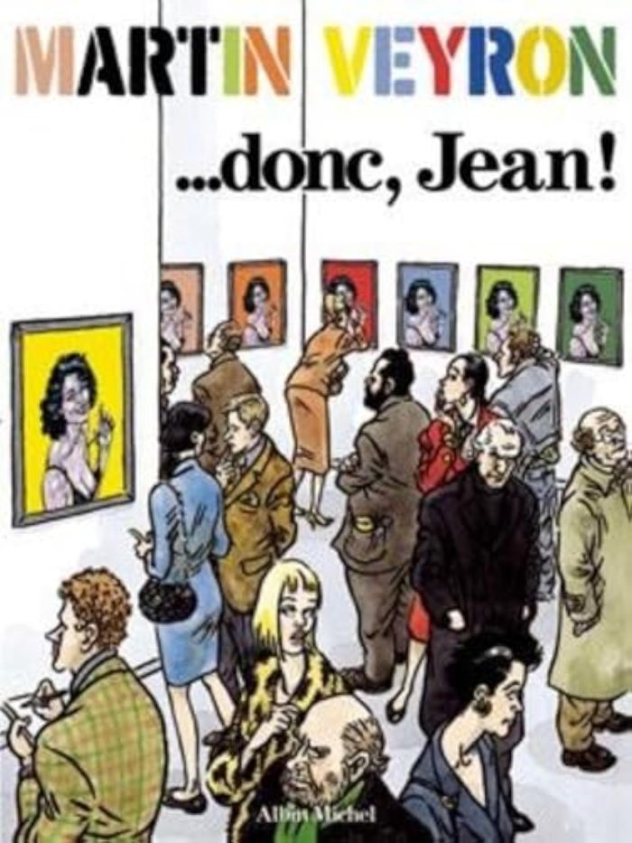 Couverture du livre « DONC, JEAN » de Martin Veyron, librairie Les Contes Infusés à Corte