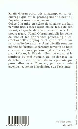 Quatrième de couverture de « ESPACES LIBRES - T56 - JESUS, FILS DE L'HOMME (ESPACES LIBRES - SPIRITUALITES VIVANTES) »