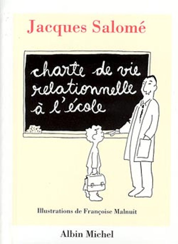 Couverture du livre « CHARTE DE VIE RELATIONNELLE A L'ECOLE », librairie Les Contes Infusés à Corte