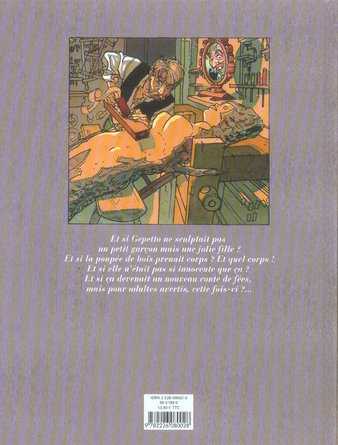 Quatrième de couverture de « PINOCCHIA »