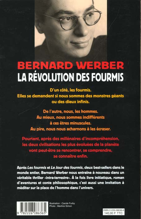 Quatrième de couverture de « LA REVOLUTION DES FOURMIS »