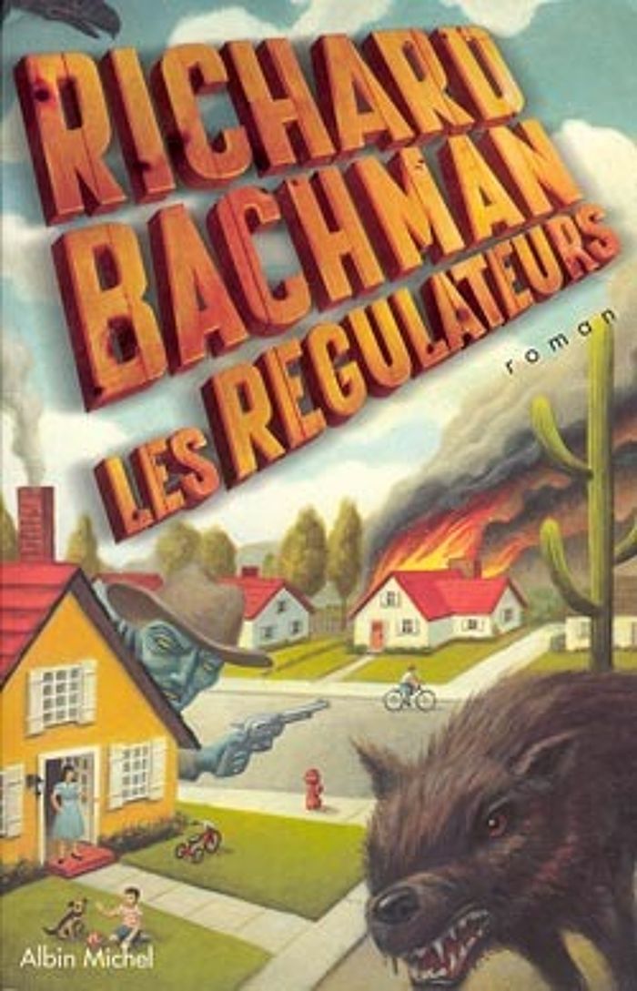 Couverture du livre « LES REGULATEURS » de Richard Bachman, librairie Les Contes Infusés à Corte
