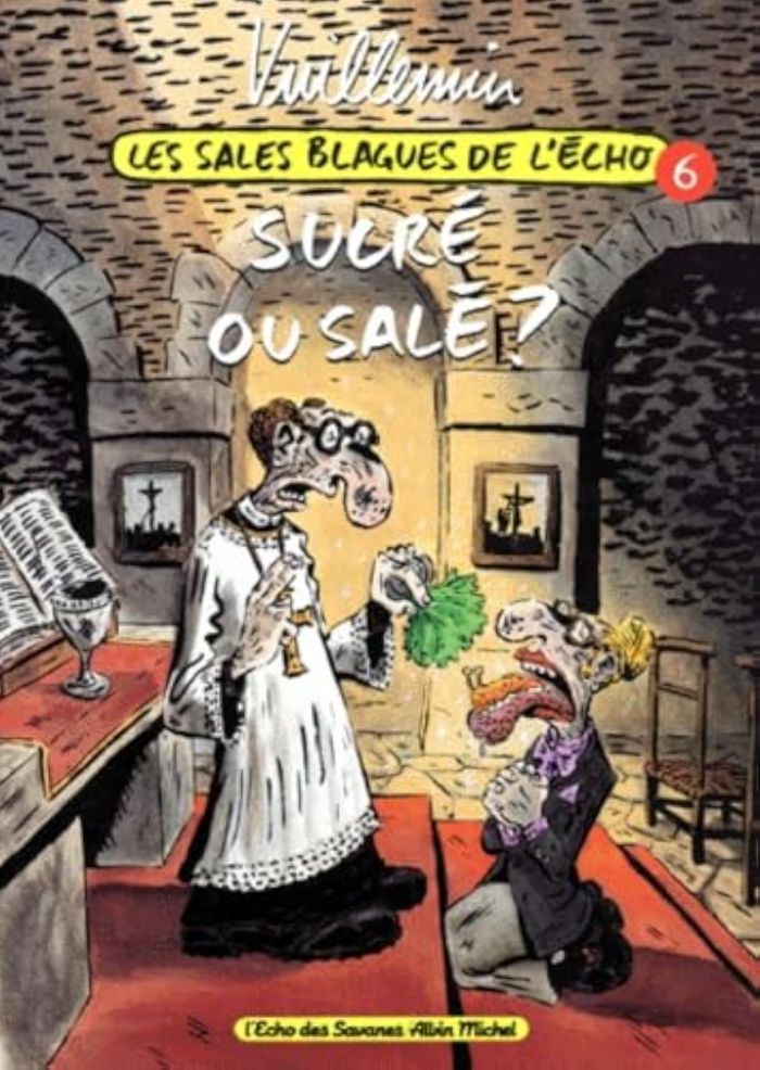Couverture du livre « LES SALES BLAGUES DE L'ECHO - TOME 06 », librairie Les Contes Infusés à Corte